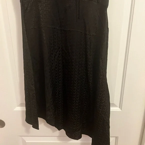 NWT Zadig and Voltaire Racky Silk Jacquard Midi Dress in Dark Chicolate - Picture 6 of 11